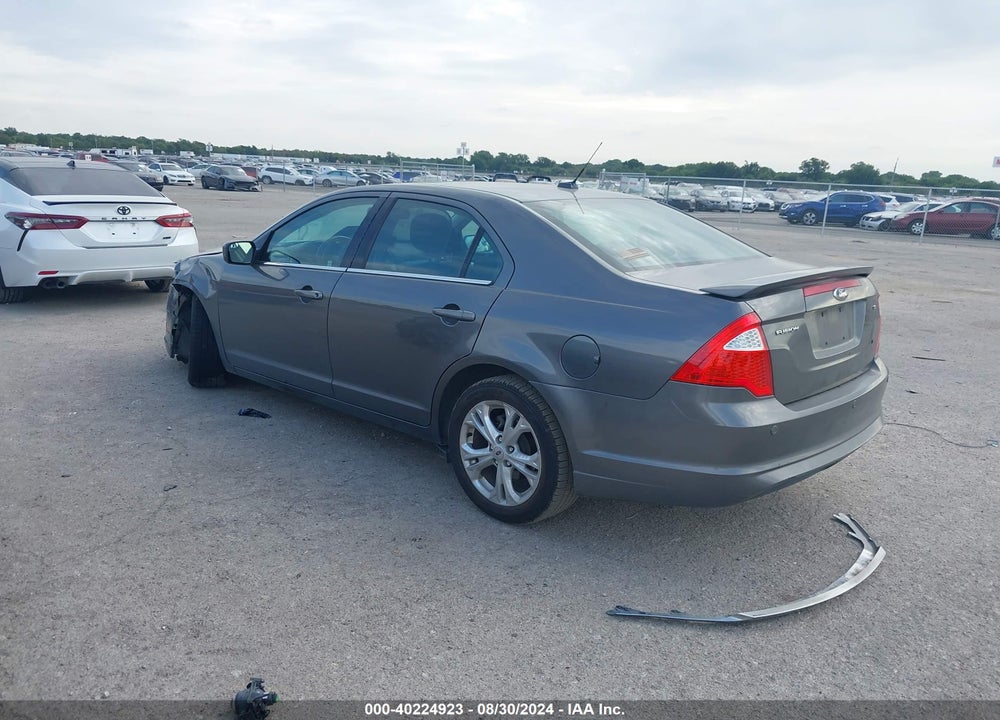 2012 FORD FUSION VIN: 3FAHP0HA8CR198624