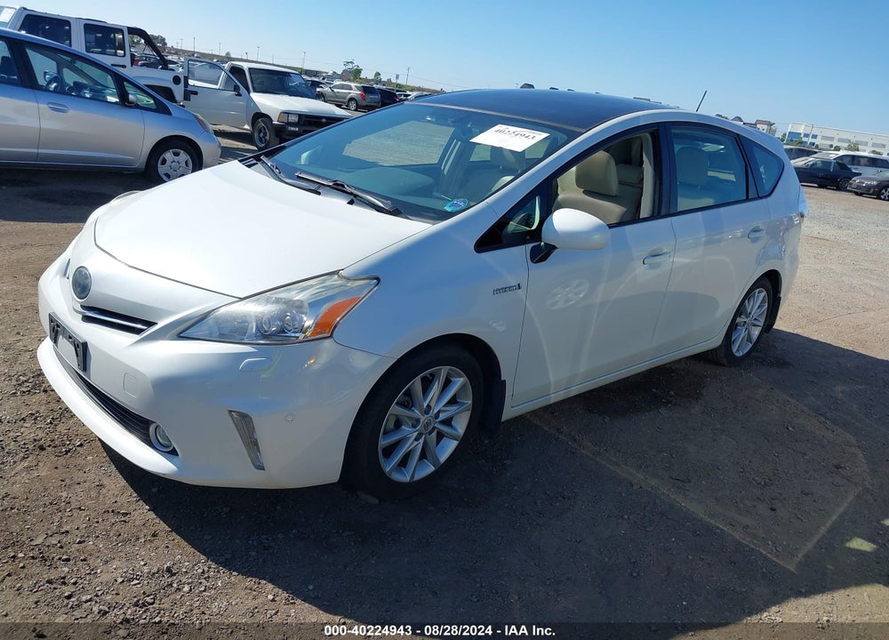 2012 TOYOTA PRIUS V FIVE VIN: JTDZN3EUXC3101488