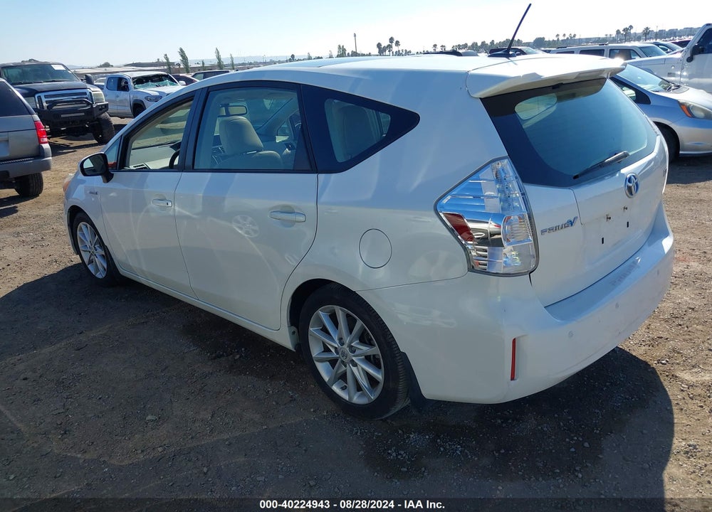2012 TOYOTA PRIUS V FIVE VIN: JTDZN3EUXC3101488