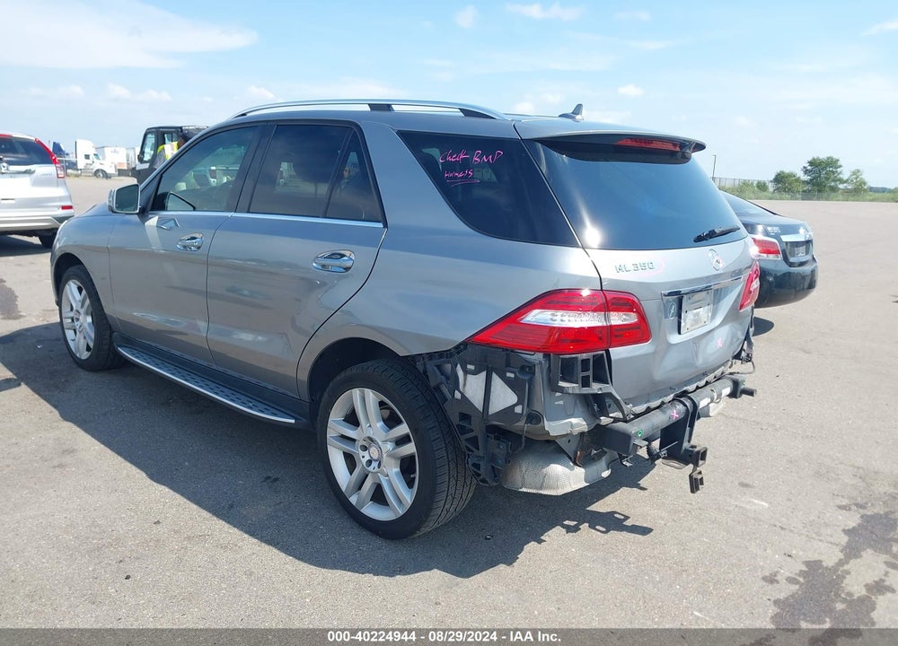 2014 MERCEDES-BENZ ML 350 4MATIC VIN: 4JGDA5HB5EA399888