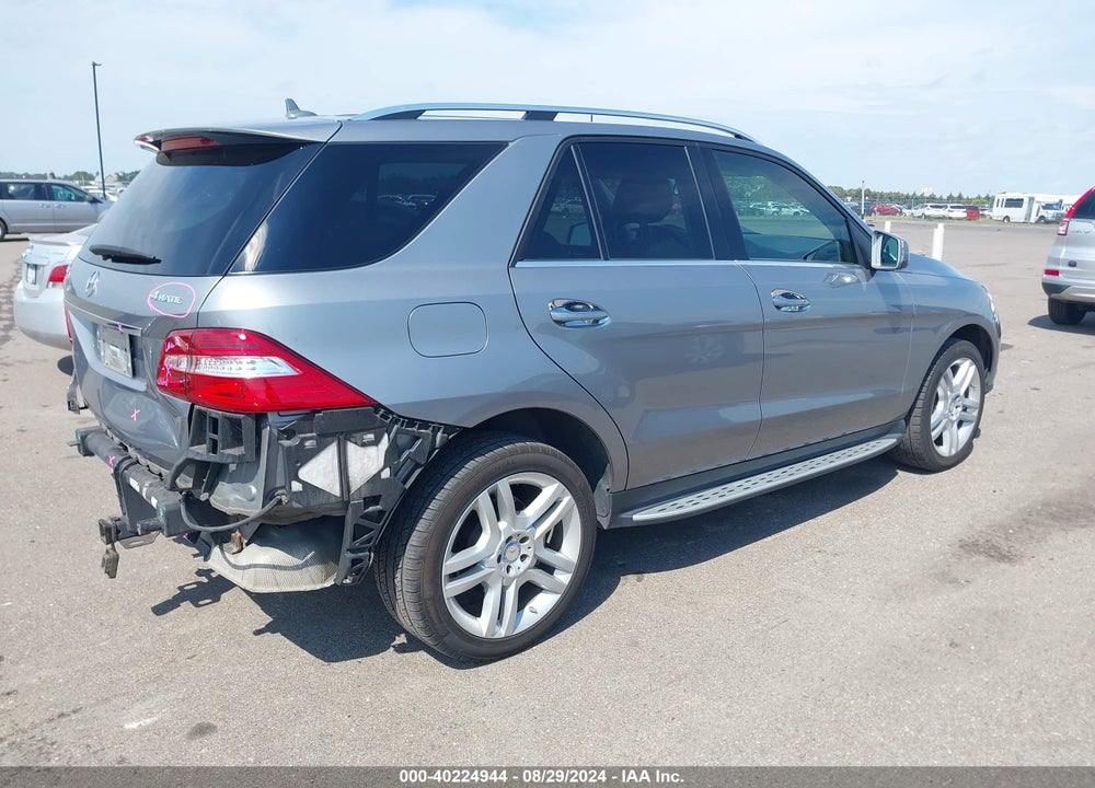 2014 MERCEDES-BENZ ML 350 4MATIC VIN: 4JGDA5HB5EA399888