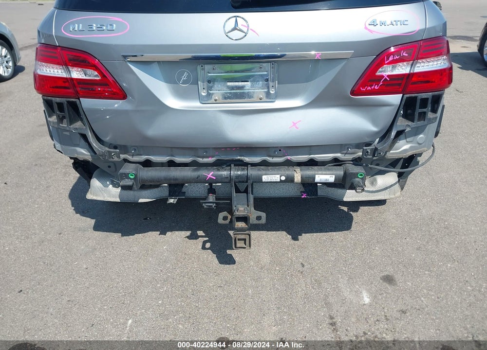 2014 MERCEDES-BENZ ML 350 4MATIC VIN: 4JGDA5HB5EA399888
