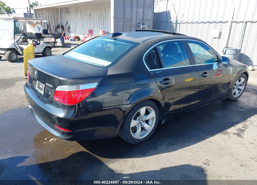 2007 BMW 525I VIN: WBANE535X7CW68387
