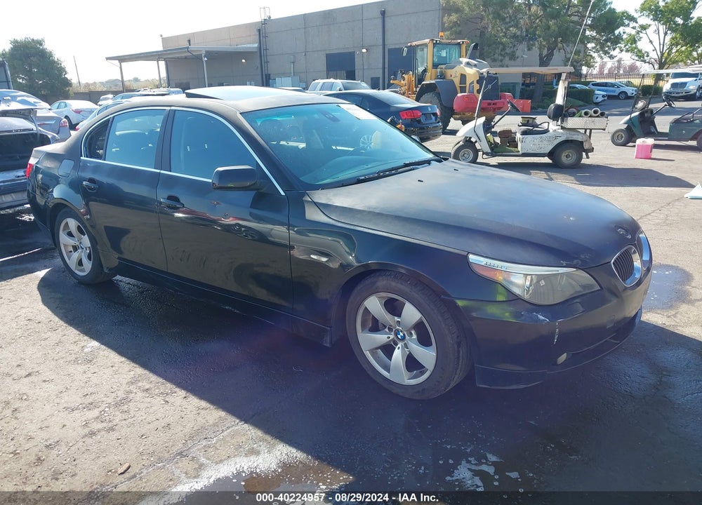 2007 BMW 525I VIN: WBANE535X7CW68387