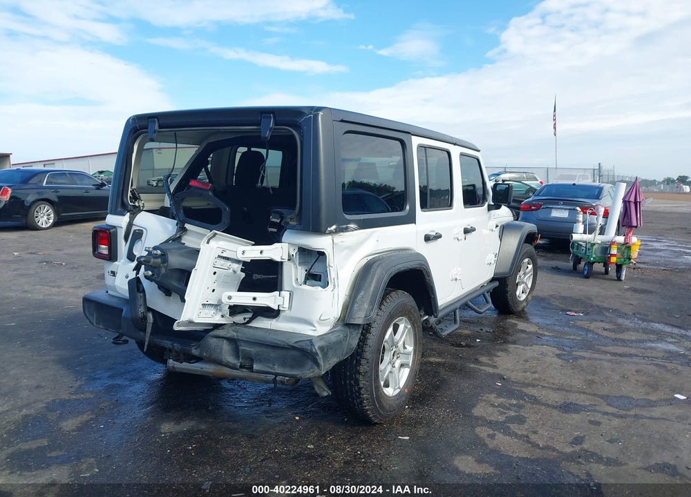 2019 JEEP WRANGLER UNLIMITED SPORT S 4X4 VIN: 1C4HJXDG3KW678130