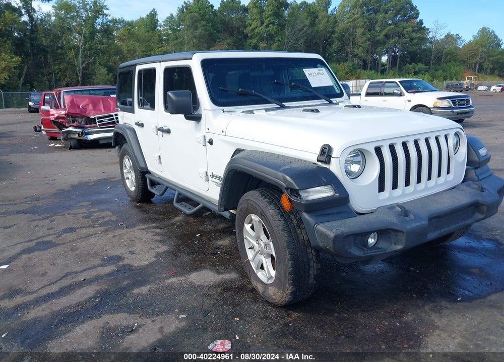 2019 JEEP WRANGLER UNLIMITED SPORT S 4X4 VIN: 1C4HJXDG3KW678130