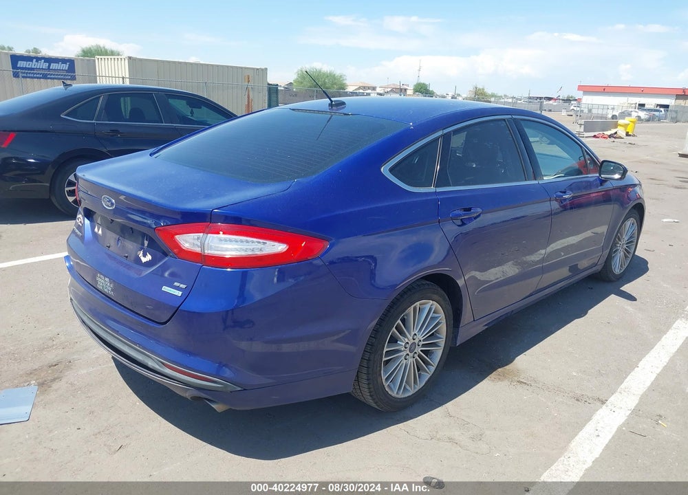 2014 FORD FUSION SE VIN: 3FA6P0HD2ER284015
