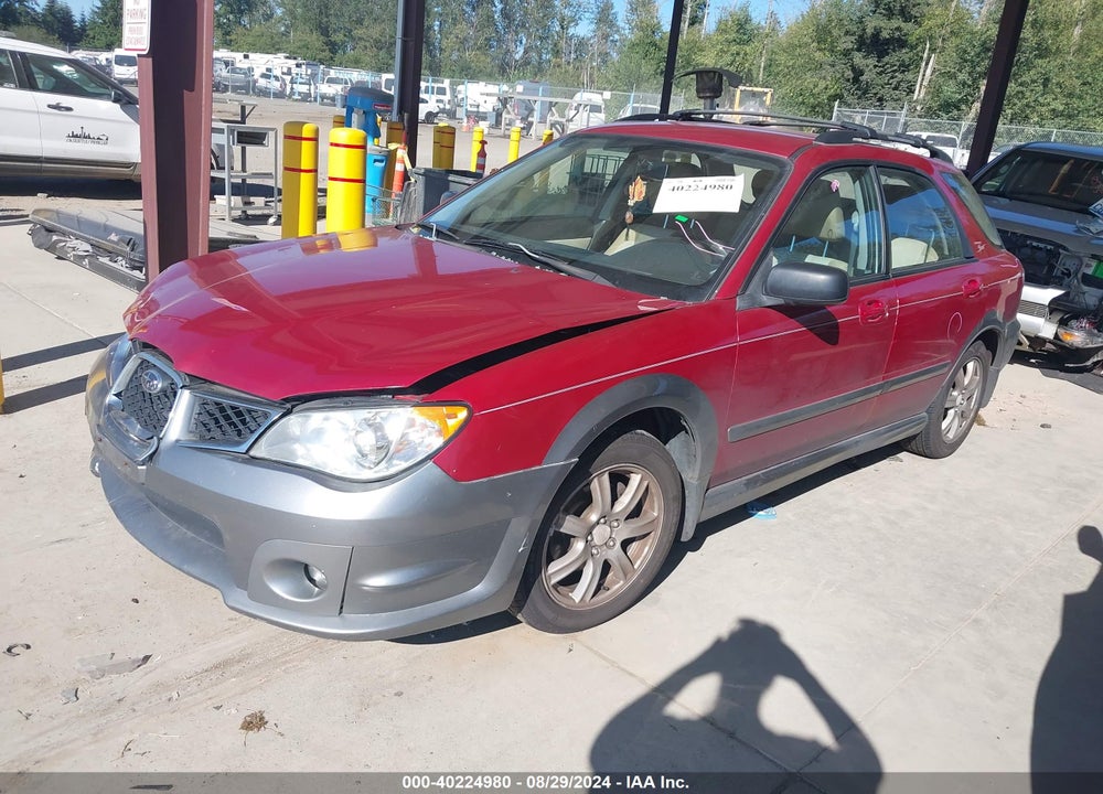 2007 SUBARU IMPREZA OUTBACK SPORT VIN: JF1GG636X7H808628