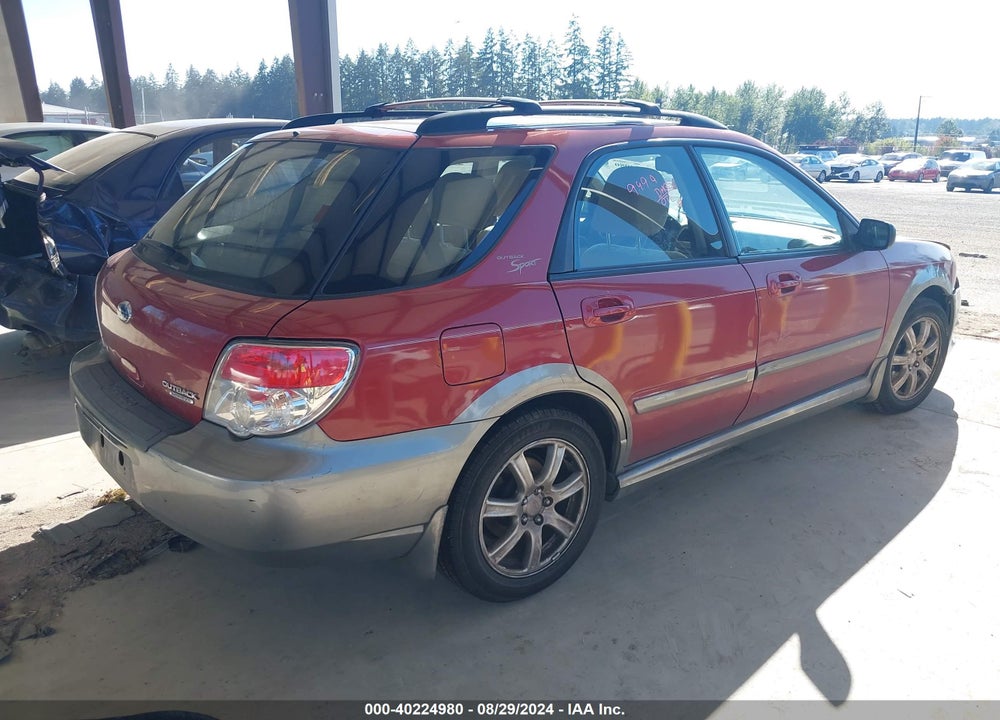 2007 SUBARU IMPREZA OUTBACK SPORT VIN: JF1GG636X7H808628