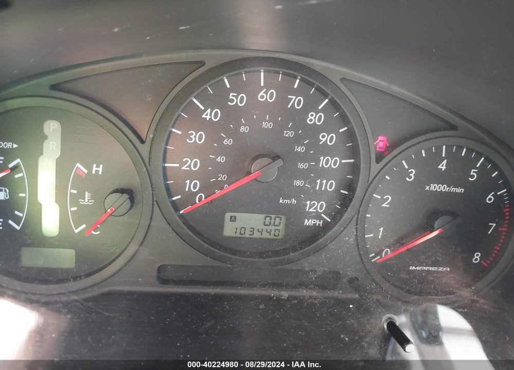 2007 SUBARU IMPREZA OUTBACK SPORT VIN: JF1GG636X7H808628