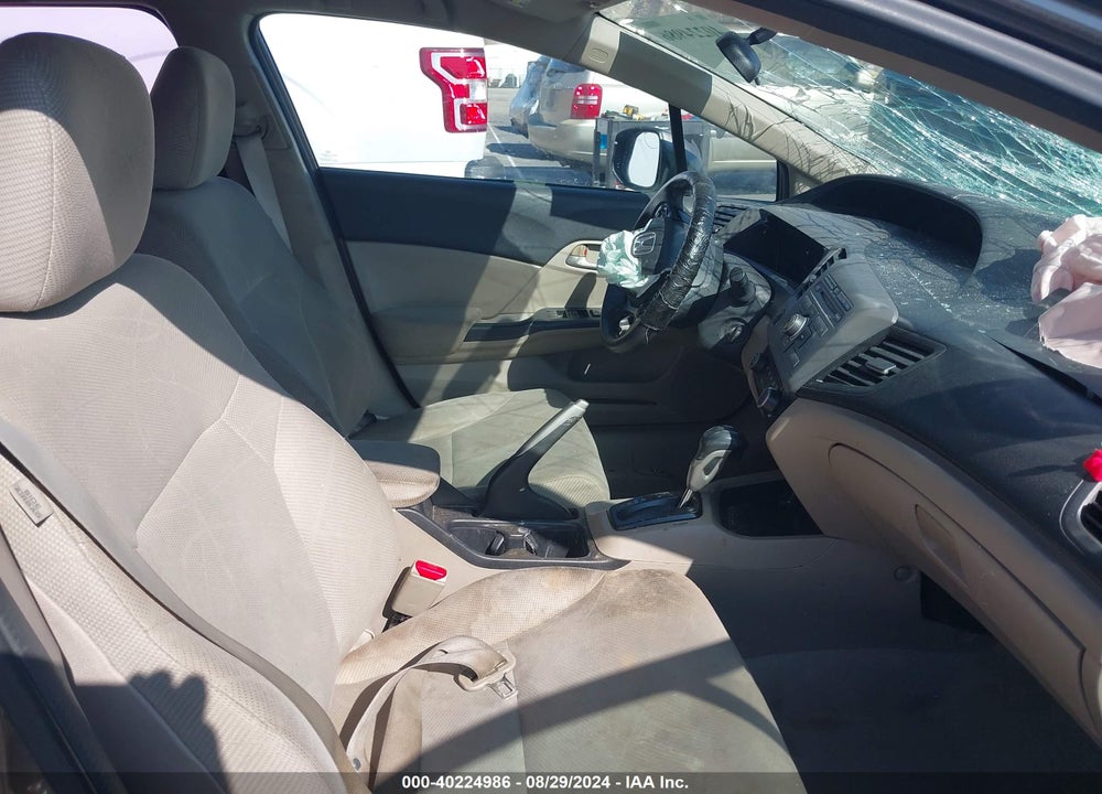 2012 HONDA CIVIC LX VIN: 19XFB2F51CE354382
