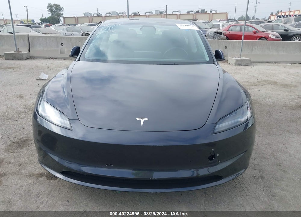 2024 TESLA MODEL 3 REAR-WHEEL DRIVE VIN: 5YJ3E1EA5RF735156