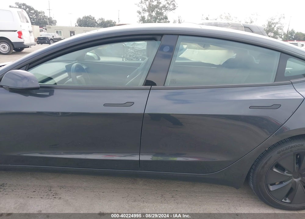 2024 TESLA MODEL 3 REAR-WHEEL DRIVE VIN: 5YJ3E1EA5RF735156
