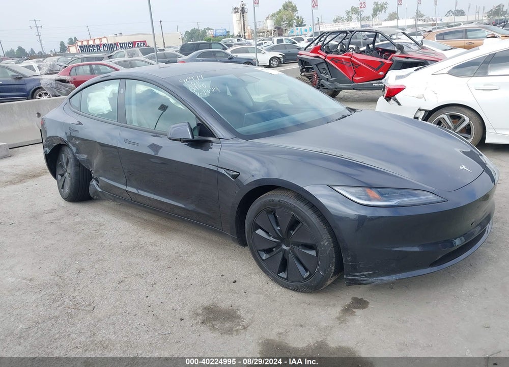 2024 TESLA MODEL 3 REAR-WHEEL DRIVE VIN: 5YJ3E1EA5RF735156