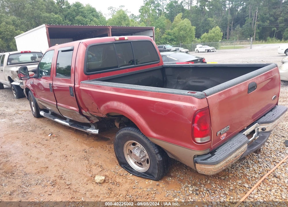 2003 FORD F-250 LARIAT/XL/XLT VIN: 1FTNW20L83ED17526