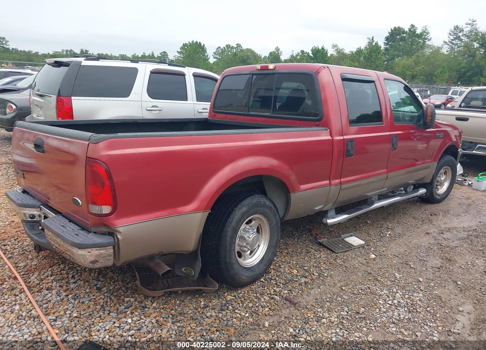 2003 FORD F-250 LARIAT/XL/XLT VIN: 1FTNW20L83ED17526