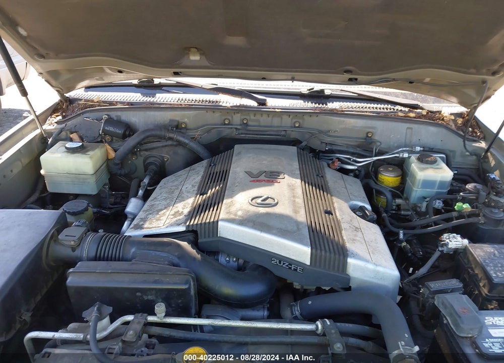 2000 LEXUS LX 470 VIN: JT6HT00W0Y0087528