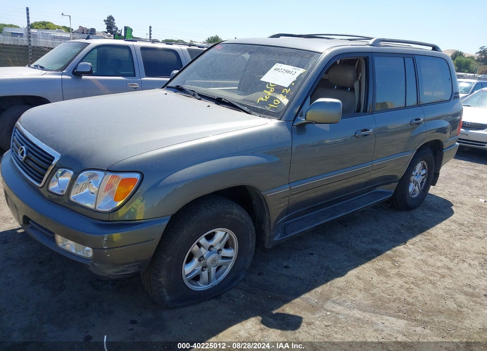 2000 LEXUS LX 470 VIN: JT6HT00W0Y0087528