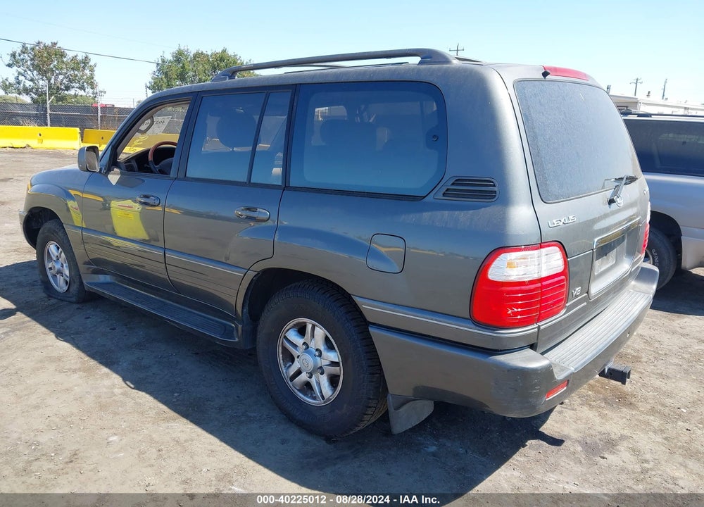 2000 LEXUS LX 470 VIN: JT6HT00W0Y0087528