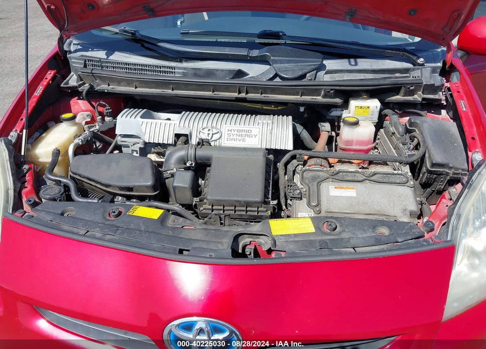 2011 TOYOTA PRIUS TWO VIN: JTDKN3DU5B0317879