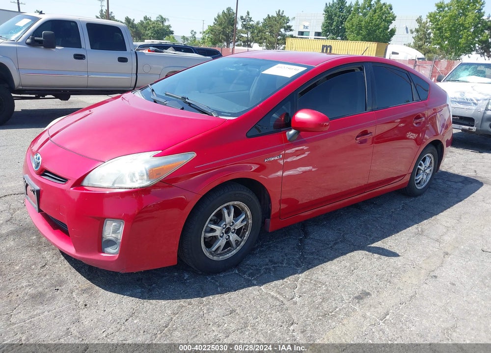 2011 TOYOTA PRIUS TWO VIN: JTDKN3DU5B0317879