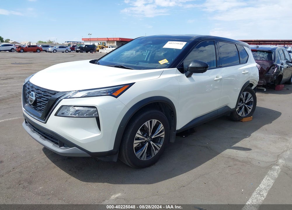 2021 NISSAN ROGUE SV FWD VIN: JN8AT3BA7MW014195