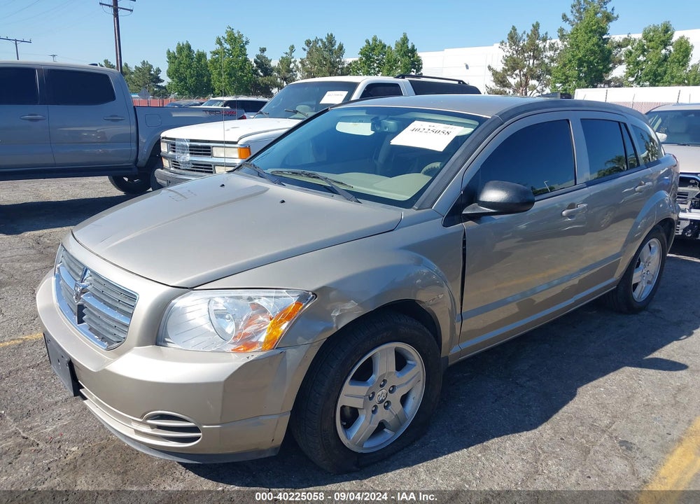 2009 DODGE CALIBER SXT VIN: 1B3HB48A49D180799