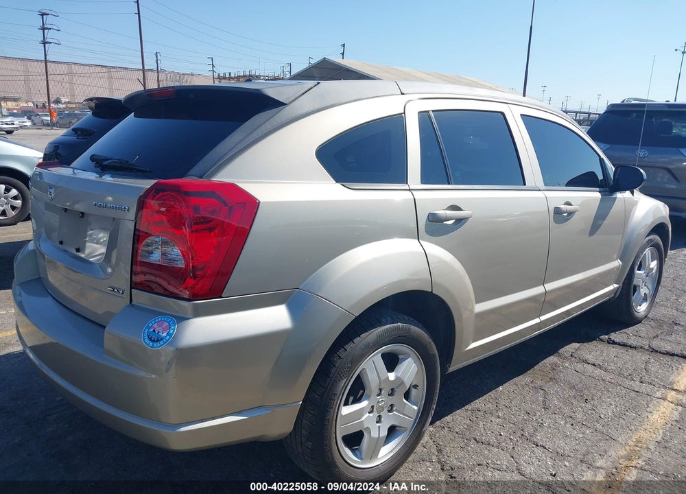 2009 DODGE CALIBER SXT VIN: 1B3HB48A49D180799