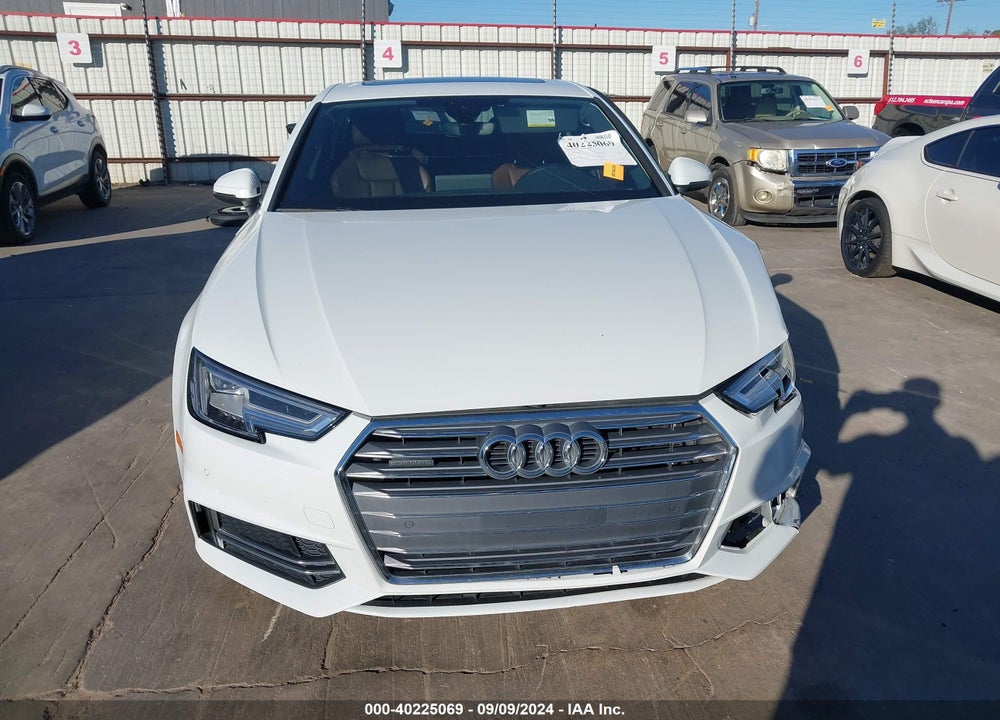 2018 AUDI A4 2.0T PREMIUM/2.0T TECH PREMIUM VIN: WAUENAF42JN015320