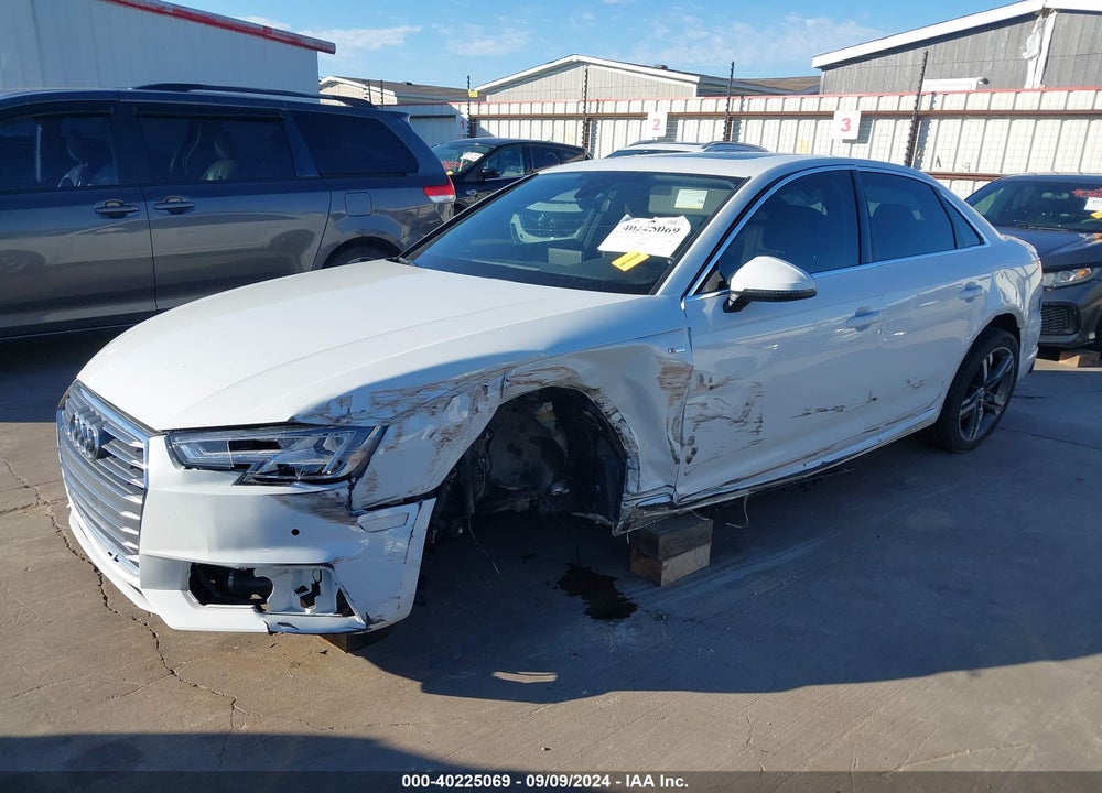 2018 AUDI A4 2.0T PREMIUM/2.0T TECH PREMIUM VIN: WAUENAF42JN015320