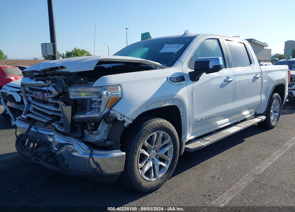 2021 GMC SIERRA 1500 4WD SHORT BOX SLT VIN: 3GTU9DELXMG471964