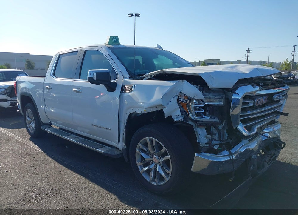 2021 GMC SIERRA 1500 4WD SHORT BOX SLT VIN: 3GTU9DELXMG471964