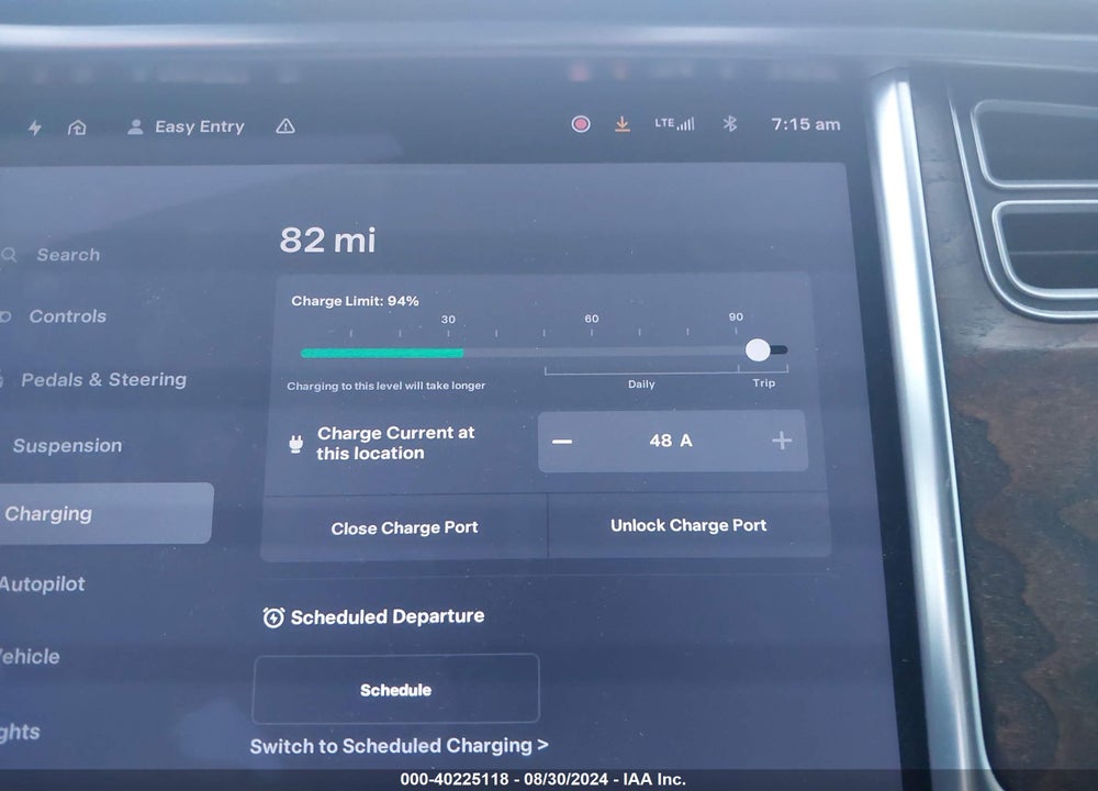 2017 TESLA MODEL S VIN: 5YJSA1E26HF202201