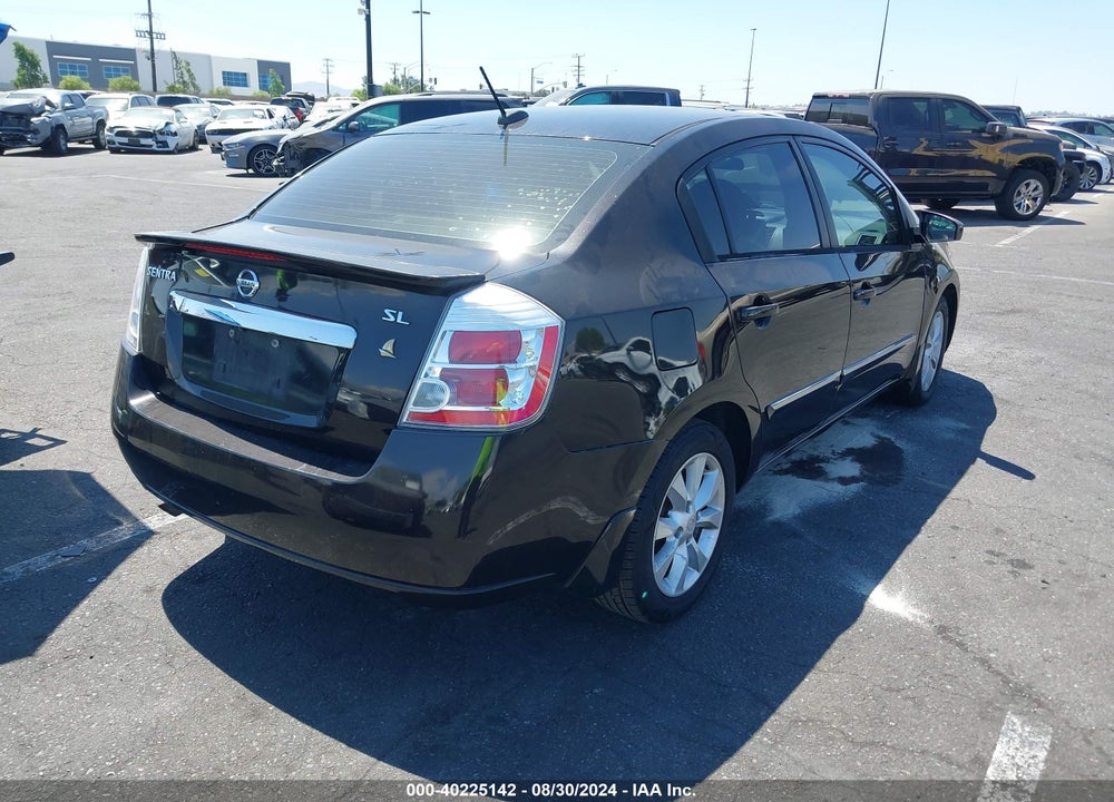 2011 NISSAN SENTRA 2.0SL VIN: 3N1AB6AP0BL660495