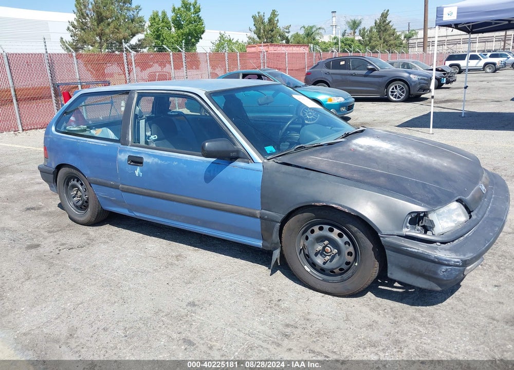 1991 HONDA CIVIC DX VIN: 2HGED6458MH570950