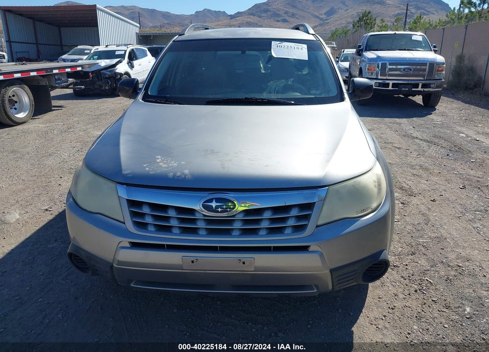 2011 SUBARU FORESTER 2.5X VIN: JF2SHABCXBH712052