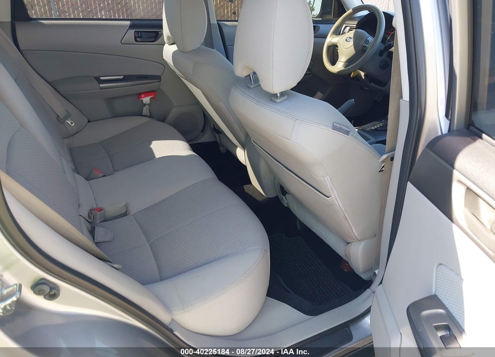 2011 SUBARU FORESTER 2.5X VIN: JF2SHABCXBH712052
