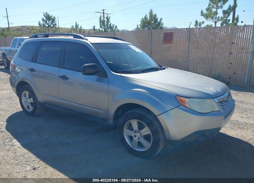 2011 SUBARU FORESTER 2.5X VIN: JF2SHABCXBH712052