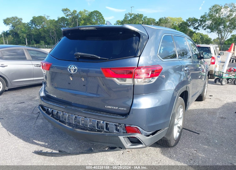 2019 TOYOTA HIGHLANDER LIMITED VIN: 5TDDZRFH4KS983354