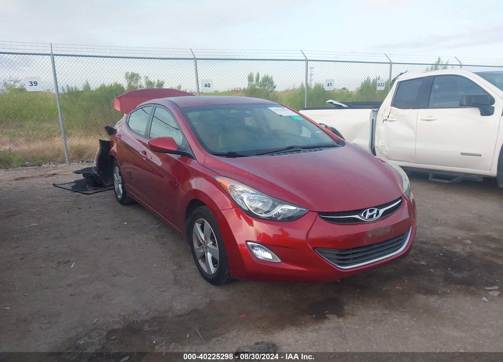 2013 HYUNDAI ELANTRA GLS VIN: 5NPDH4AE7DH201673