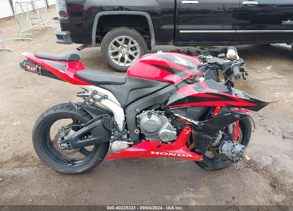2008 HONDA CBR600 RR VIN: JH2PC40018M107082