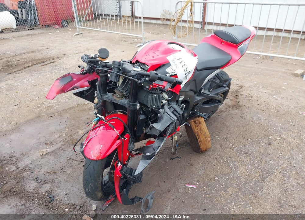 2008 HONDA CBR600 RR VIN: JH2PC40018M107082