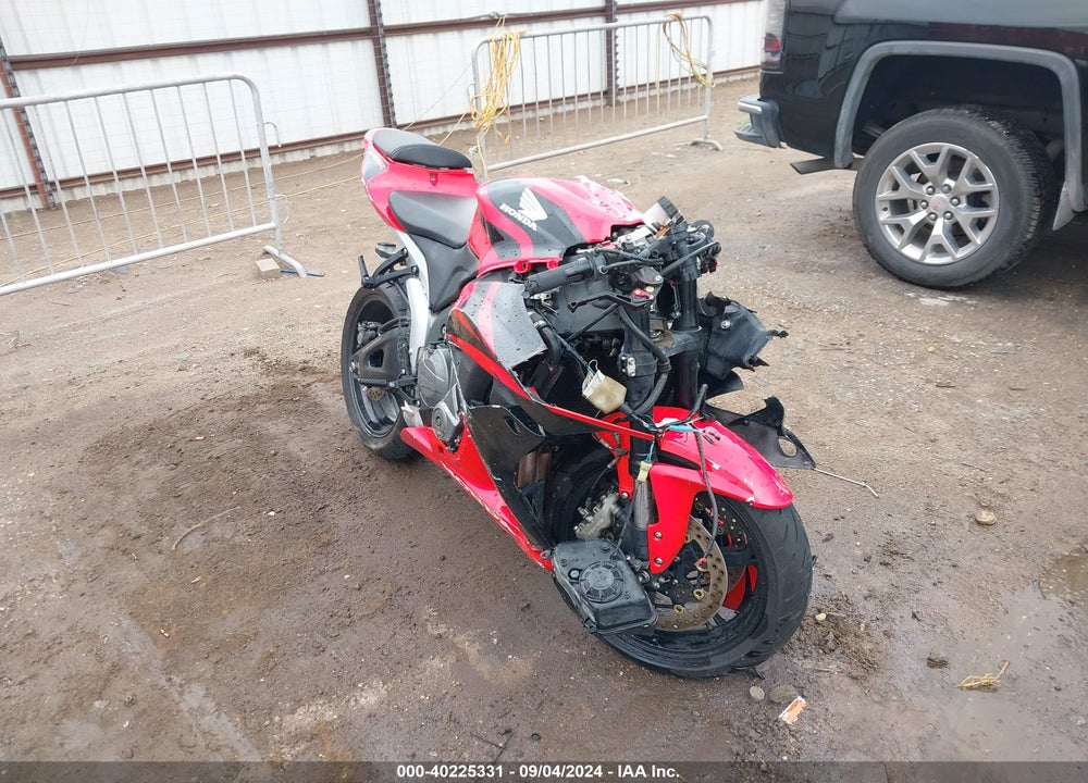 2008 HONDA CBR600 RR VIN: JH2PC40018M107082