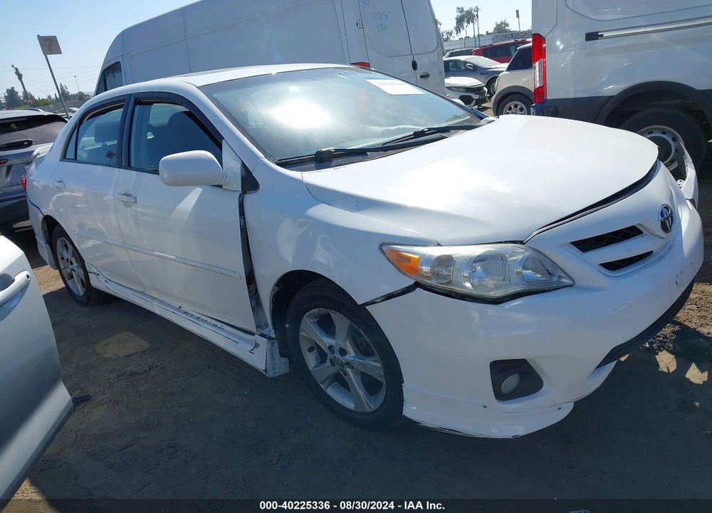 2011 TOYOTA COROLLA S VIN: 2T1BU4EE7BC736757