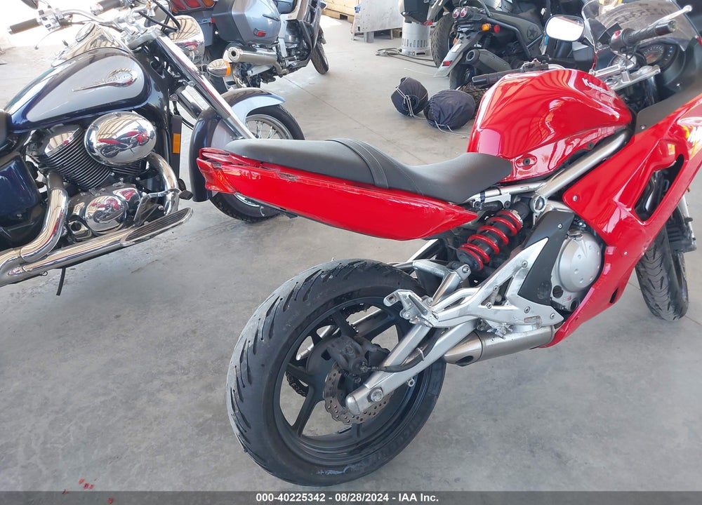 2007 KAWASAKI EX650 A VIN: JKAEXEA197A029193