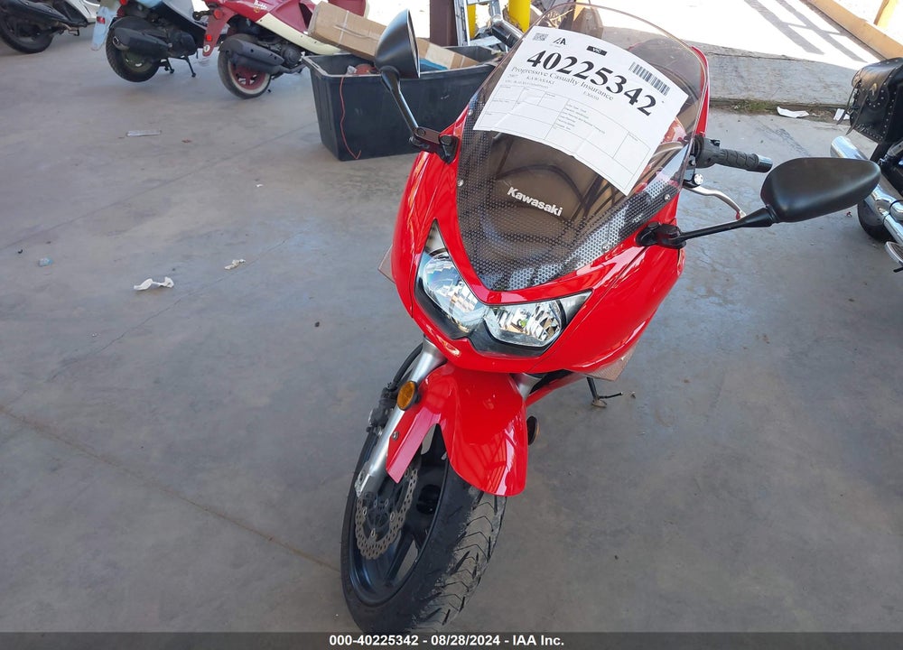 2007 KAWASAKI EX650 A VIN: JKAEXEA197A029193