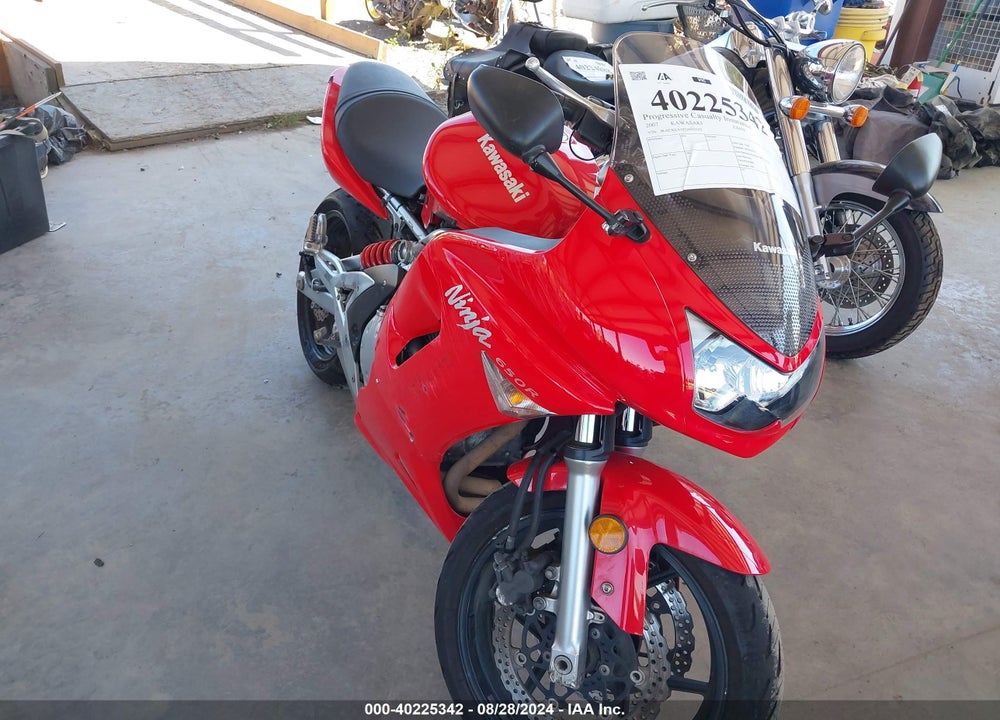 2007 KAWASAKI EX650 A VIN: JKAEXEA197A029193