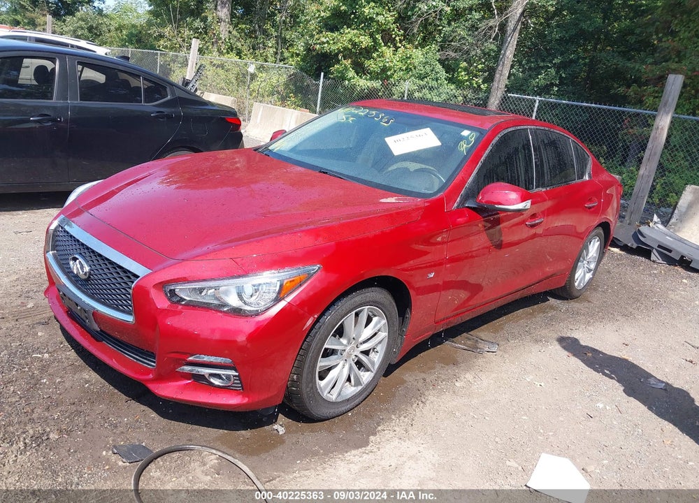 2014 INFINITI Q50 PREMIUM VIN: JN1BV7AR8EM682631