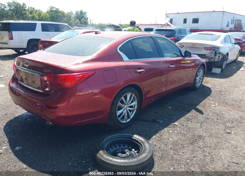 2014 INFINITI Q50 PREMIUM VIN: JN1BV7AR8EM682631