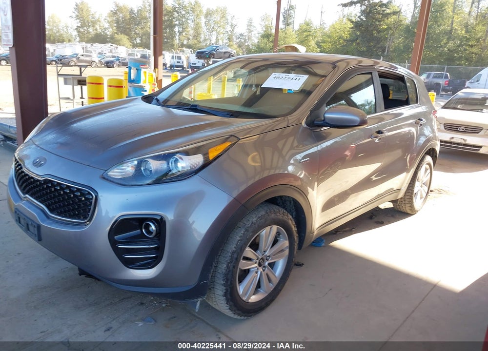 2017 KIA SPORTAGE LX VIN: KNDPMCAC1H7130160